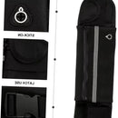 Bolsa esportiva de cintura única com compartimento à prova d'água para celular