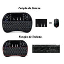 Mini Teclado Controle Sem Fio Para Smart Tv Tv Box Pc