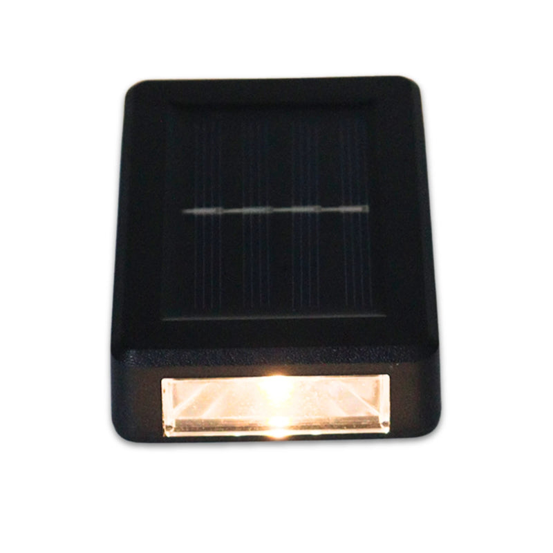 Kit 4 Luminária de Parede Slim Solar Lander 2 Focos Luz Quente