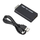 Adaptador Conversor de Áudio e Vídeo PS2 AV para Cabo HDMI de Alta Resolução - Conexão de TV, Monitor, Som e Imagem Estável