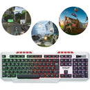 Teclado Gamer Knup Kp Te120 Rgb Led Abnt2 Iluminação Branca Teclas Portuguesas Brasil Teclado Resistente de Alto Desempenho
