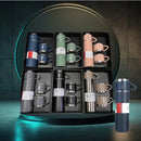 Caneca Kit Garrafa Térmica Vacuum Bottle Inox 500ml + Xícaras Bebidas Fria ou Quente