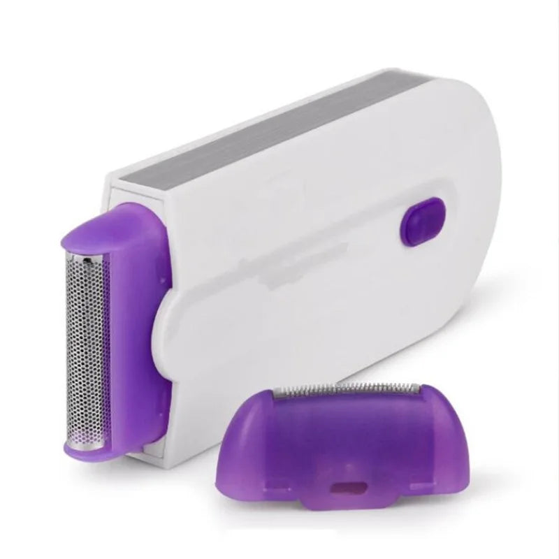 Depilador Portátil Facial e Corporal para Mulheres e Homens - Elétrico Sem fio e Recarregável com Cabo USB