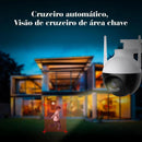 câmera de segurança wi-fi smart camera a18 4mp icsee