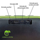 Caixa de Som Bluetooth com Alto-Falante Duplo e Subwoofer TWS Sem Fio D-G228