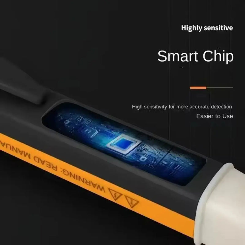 Caneta Detectora de Tensão Elétrica 90V 1000V AC com Alerta Visual e Sonoro para Teste de Corrente Exbon, Ferramenta para Eletricista
