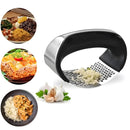 Espremedores de alho, cebola e batata, amassadeira de aço inoxidável 1, 2 ou 3 Peças