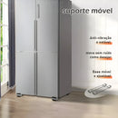 Base de Apoio com Rodas Regulável Lavadora, Fogão, Geladeira e objetos até 200 kg