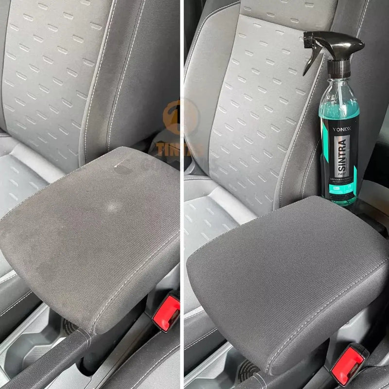 Kit Produtos para Limpeza e Hidratação de Painel Plástico Borracha Sintra Fast Restaurax Pincel Aplicador Pano Luva Vonixx