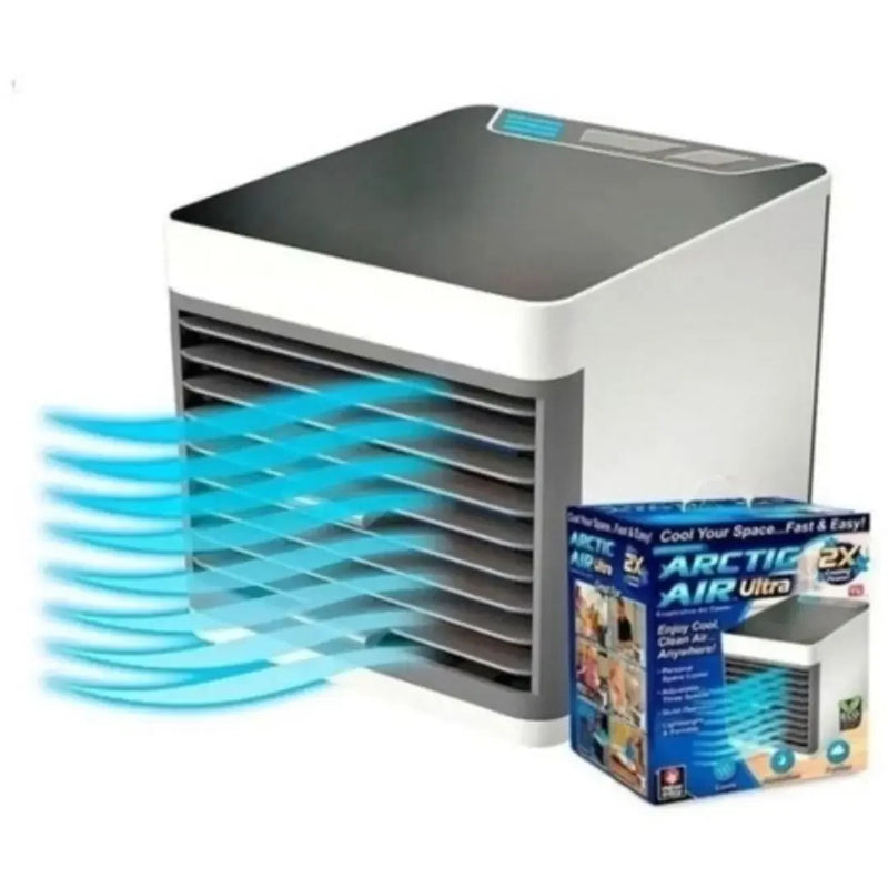 Mini Ar Condicionado e Umidificador Portátil USB - Refrigeração Prática e Eficiente para o Conforto do seu Ambiente