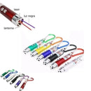 SKYTUR Chaveiro Lanterna Laser Led - 3 em 1 - ENVIO RÁPIDO PARA TODO O BRASIL