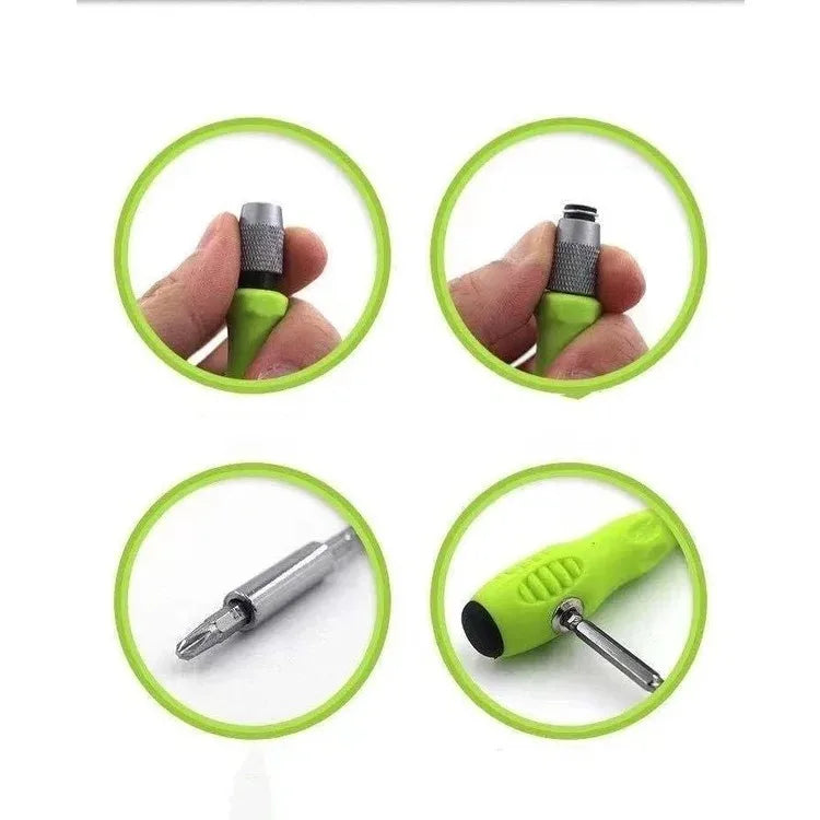 Kit de chaves de precisão 32 em 1 versátil e eficiente da Precnic, ideal para reparos e manutenção de alta precisão