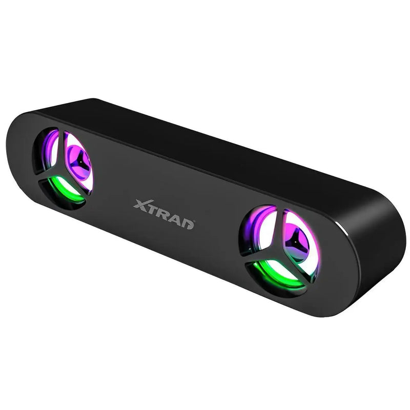 Mini Barra de Som com Fio, Alto-falante Potente para Smart TV, PC, Laptop, USB/P2 XDG-228