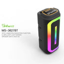 Caixa de som Bluetooth Com Led RGB Portátil 30w FM USB TWS