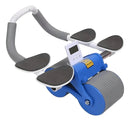 Roda Abdominal com Cronômetro para Prancha: Exercícios Físicos Funcionais para Musculação, Abdômen, Braços e Emagrecimento em Casa