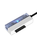 Cabo conversor USB para SATA Knup KP-HD822 - Conexão rápida e estável, compatível com HDs e SSDs