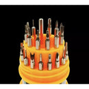 Kit de ferramentas com 31 peças, chaves Torx, reparo de celular, notebook, PC, precisão, portátil, compacto, manutenção eletrônica