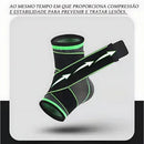 Joelheira ou Tornozeleira Compressão Esportiva Treino Alivio de Dor Estabilizadora