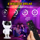 Projetor LED de céu estrelado e galáxia, de astronauta para quarto e sala de jogos