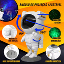 Projetor LED de céu estrelado e galáxia, de astronauta para quarto e sala de jogos