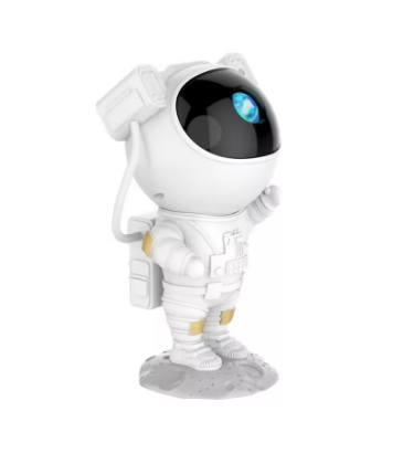 Projetor LED de céu estrelado e galáxia, de astronauta para quarto e sala de jogos