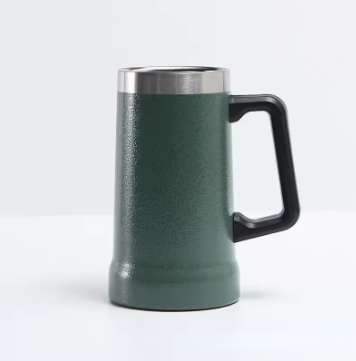 Caneca Sthefanny Pro Térmica em Inox com Alça de 700ml da Rei ACACE para Bebida Quente ou Fria
