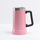 Caneca Sthefanny Pro Térmica em Inox com Alça de 700ml da Rei ACACE para Bebida Quente ou Fria