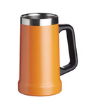 Caneca Sthefanny Pro Térmica em Inox com Alça de 700ml da Rei ACACE para Bebida Quente ou Fria