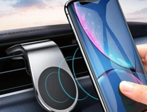 Suporte Universal de Celular Magnético com Ímã e Fixação Forte - para Veículos, Móveis e Qualquer Superfícies