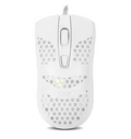 Mouse Óptico Gamer RGB LED com Fio USB de Alta Precisão, Iluminação Personalizável, Design Ergonômico Durável