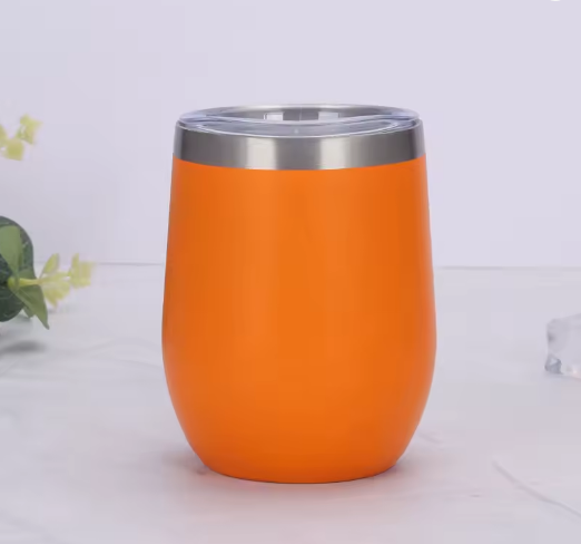 Copo Thallyta Pro Térmico Cuia de Inox 350ml Com Tampa Acrílica Sistema Abre e Fecha