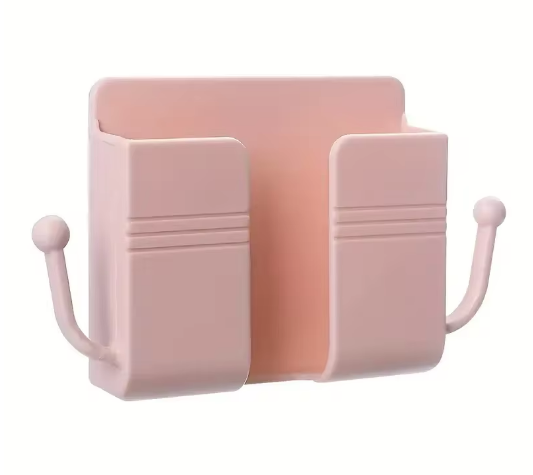 Suporte De Parede MaxGold Pro Dois Em Um - Multifuncional Sem Furar Parede, Porta Objetos