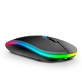 Mouse Wireless Recarregável Led Rgb 2.4 Ghz Sem Fio