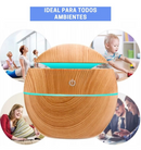 Difusor de aromatizador de óleos essenciais elétrico com carregador USB