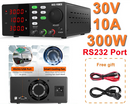 Fonte de alimentação de bancada 300W 150W Fonte de bancada 30V 10A 5A Power Bank Noberak Laboratory Fonte de alimentação DC ajustável com chave