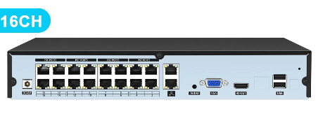 Super 8MP POE NVR Gravador de Vídeo Câmera IP de Áudio H.265 Sistema de CFTV ONVIF Rede Detecção Facial P2P Câmera de Vigilância por Vídeo RTSP