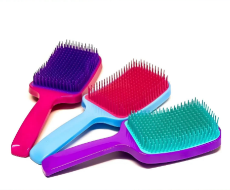 Escova Flex Racket para desembaraçar cabelos de todos os tipos