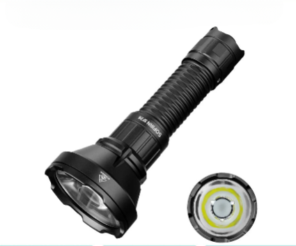 Lanterna tática Sofirn SF26 21700 2000lm 964m de longo alcance USB C recarregável com interruptor duplo IPX-8
