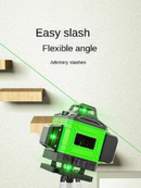 Nível laser de 2 baterias 8/12/16 linhas luz verde linha automática de alta precisão enviado do armazém do Brasil isento de impostos