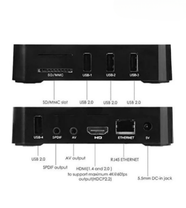 Eletrônicos smart Tv box 512gb 4k Android 11.1 tvbox Wifi 5g Internet Tv Assista filmes e séries com este Conversor Transforme s