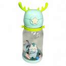 Garrafa Infantil de Água Alce Portátil Com Desenho Multicolorido