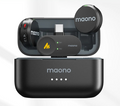 Microfone de lapela sem fio Maono Wave T5 com cancelamento de ruído para gravação de vídeo e streaming, compatível com câmeras de celulares