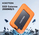 KOOTION X1Max 2TB Disco Rígido SSD Externo HD Externo USB 3.2 GEN 2 SSD Portátil 512GB 1TB Mini PSSD para Laptops Desktop PS4 PS5