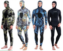 Roupa de mergulho camuflada HOT 3mm, roupa de pesca submarina, mergulho, manga comprida, fissão de neoprene, submersível, para homens, manter aquecido, tops e calças