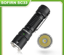 Lanterna LED tática Sofirn SC33 XHP70.3 HI de 5200 lm, potente, recarregável com USB C 21700, com interruptor de energia na cauda, luz externa