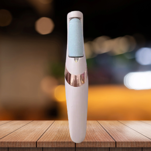 Máquina elétrica recarregável para remoção de pele dos pés, cuidado sem fio para os pés, remove pele seca e grossa