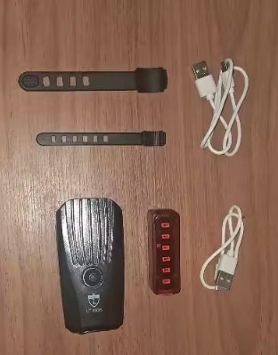 Farol de LED Ultra para Bicicleta, Luz Dianteira Elétrica, Recarregável via USB, Lanterna para Bicicleta.