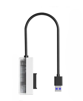 Cabo conversor USB para SATA Knup KP-HD822 - Conexão rápida e estável, compatível com HDs e SSDs
