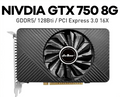 Placa de vídeo JIESHUO Radeon GTX750 e  RX590 8G com memória GDDR5, PCIe 3.0 x16 e DVI/DP.