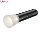 Lanterna de videografia Ulanzi LM07 com zoom para fotografia, luz de preenchimento, luz ambiente com rosca de 1/4'' para suporte de câmera